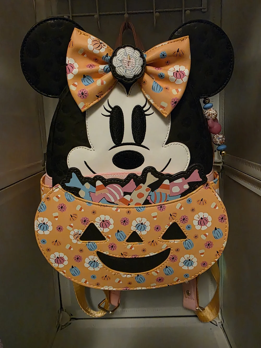 Minnie Mouse Pumpkin Trick-or-Treat Backpack - Orange